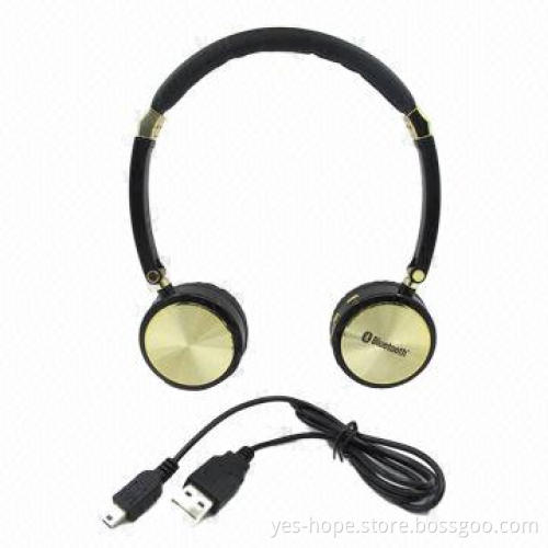Bluetooth Headphone, Bluetooth 2.1 + EDR, Built-in Microphone, 300-hour Standby Time